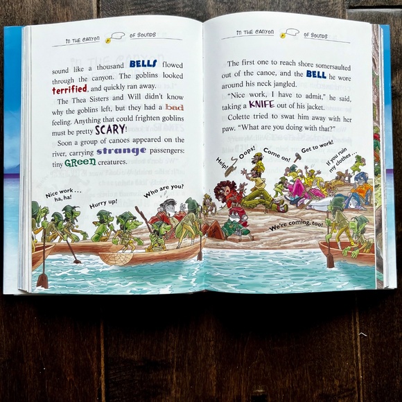 Thea Stilton The Secret of the Faeries Special Edition Hard Cover Book - Picture 2 of 4